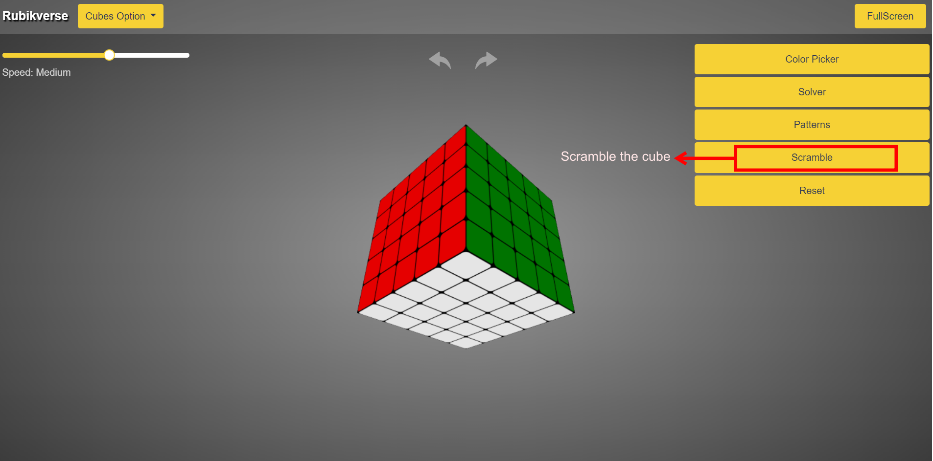 Online 5×5 Cube Solver – Rubikverse